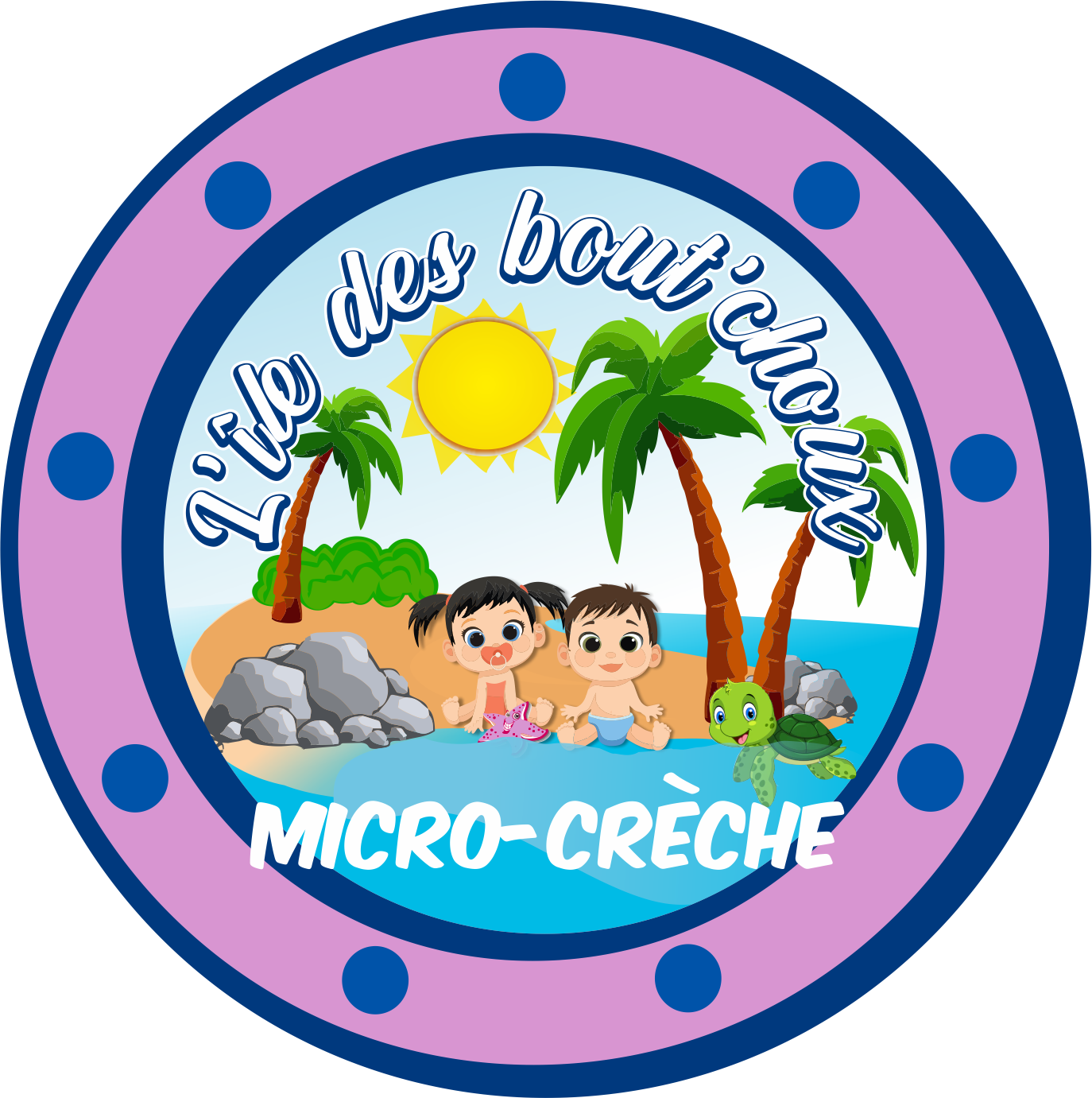 Logo de la crèche L'Île des Bout-Choux