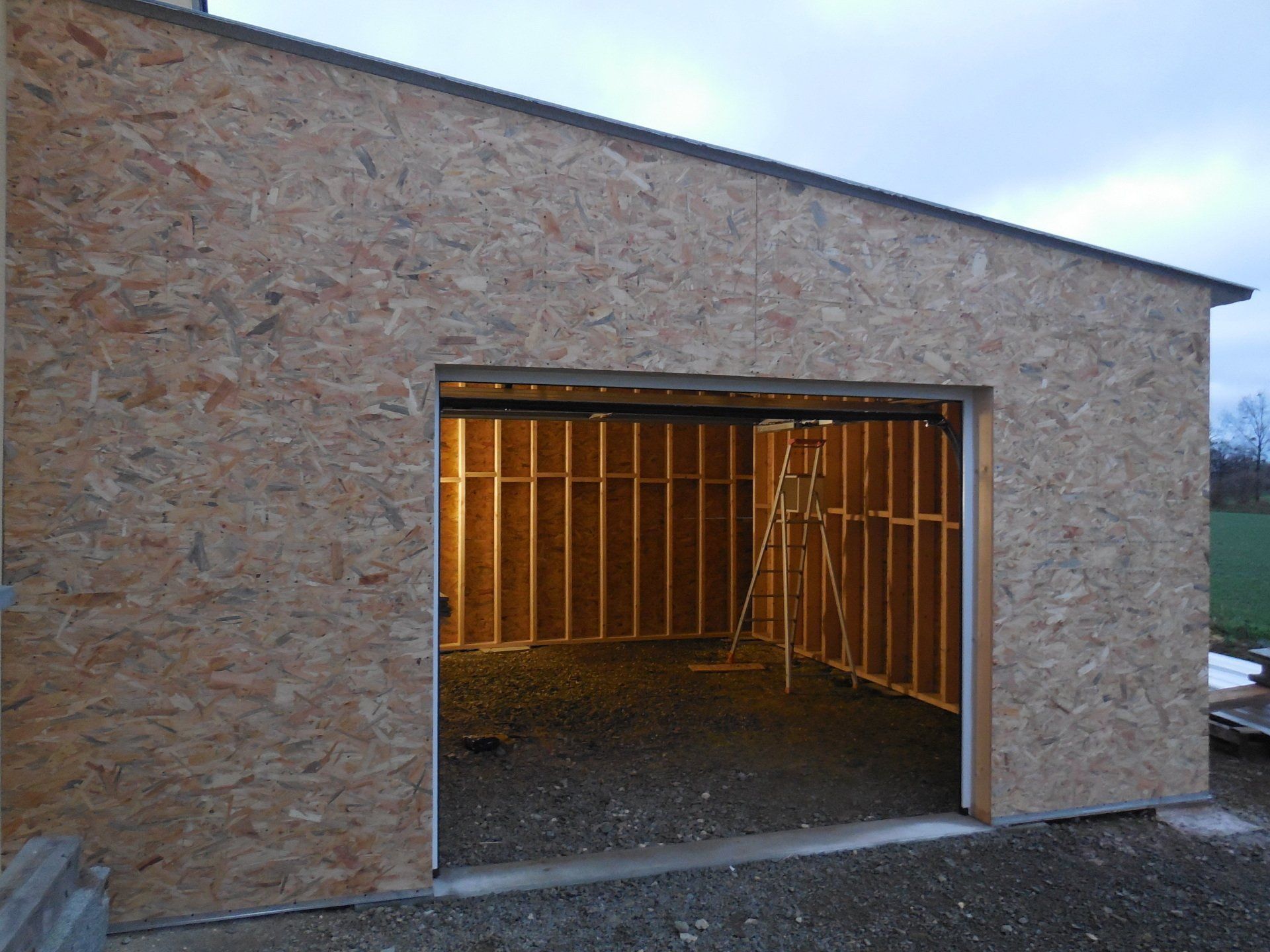 Isolation intérieure de garage