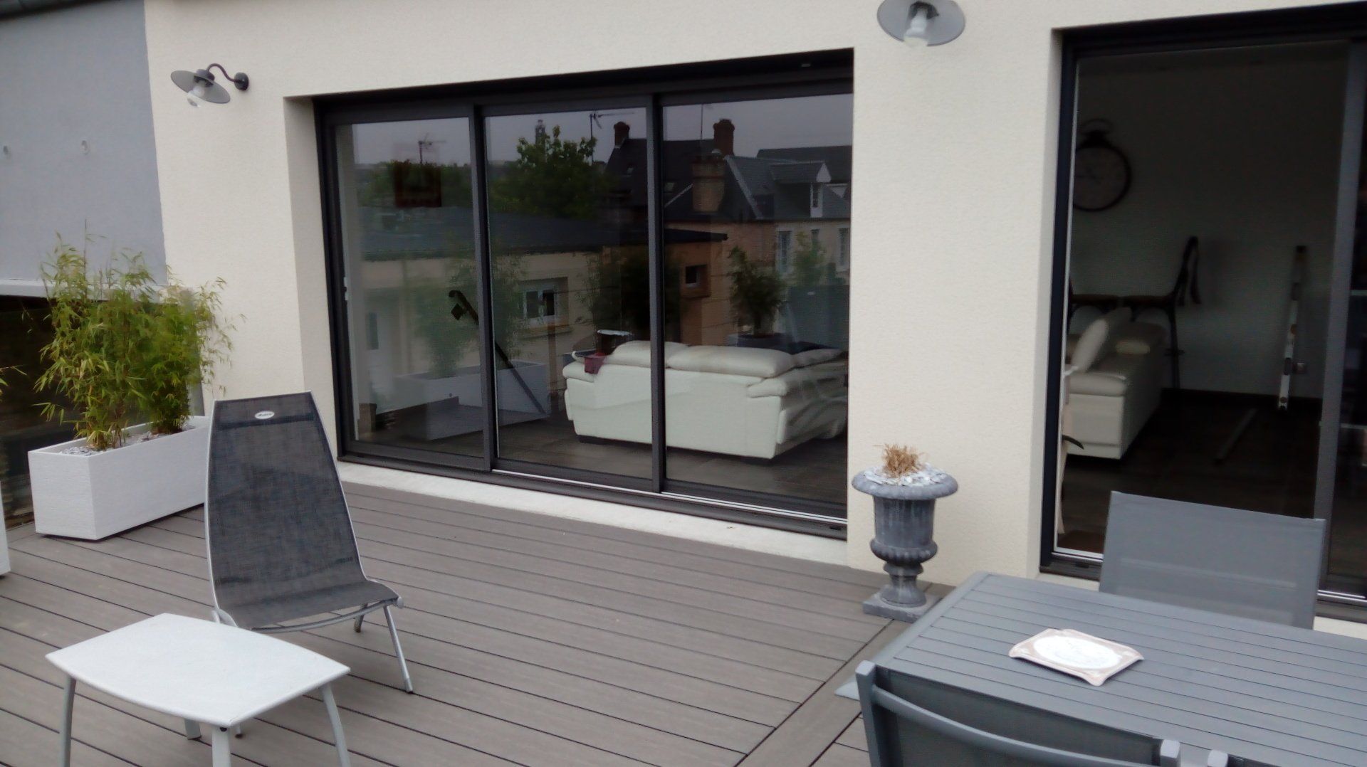 Pose de baies vitrées