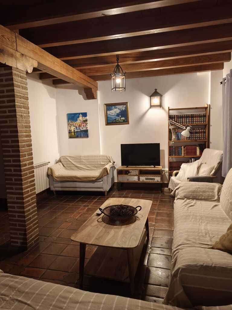 Casa Rural Los Morañegos salón