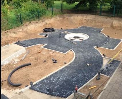 Pflaster- und Plattierungsarbeiten