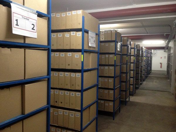 Stockage d'archives