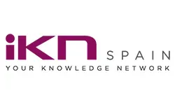 Logotipo de iKN España. Texto 