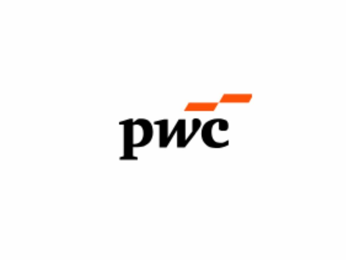 Logotipo de PwC: texto negro 