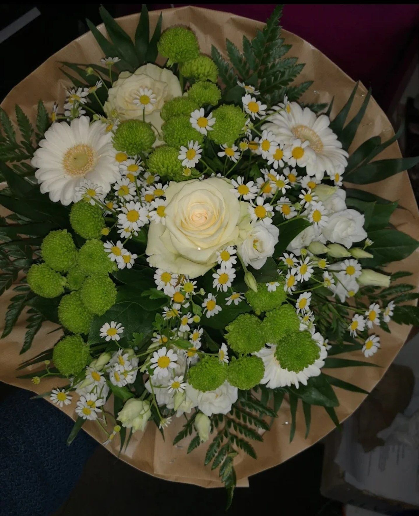 Assiette fleuri