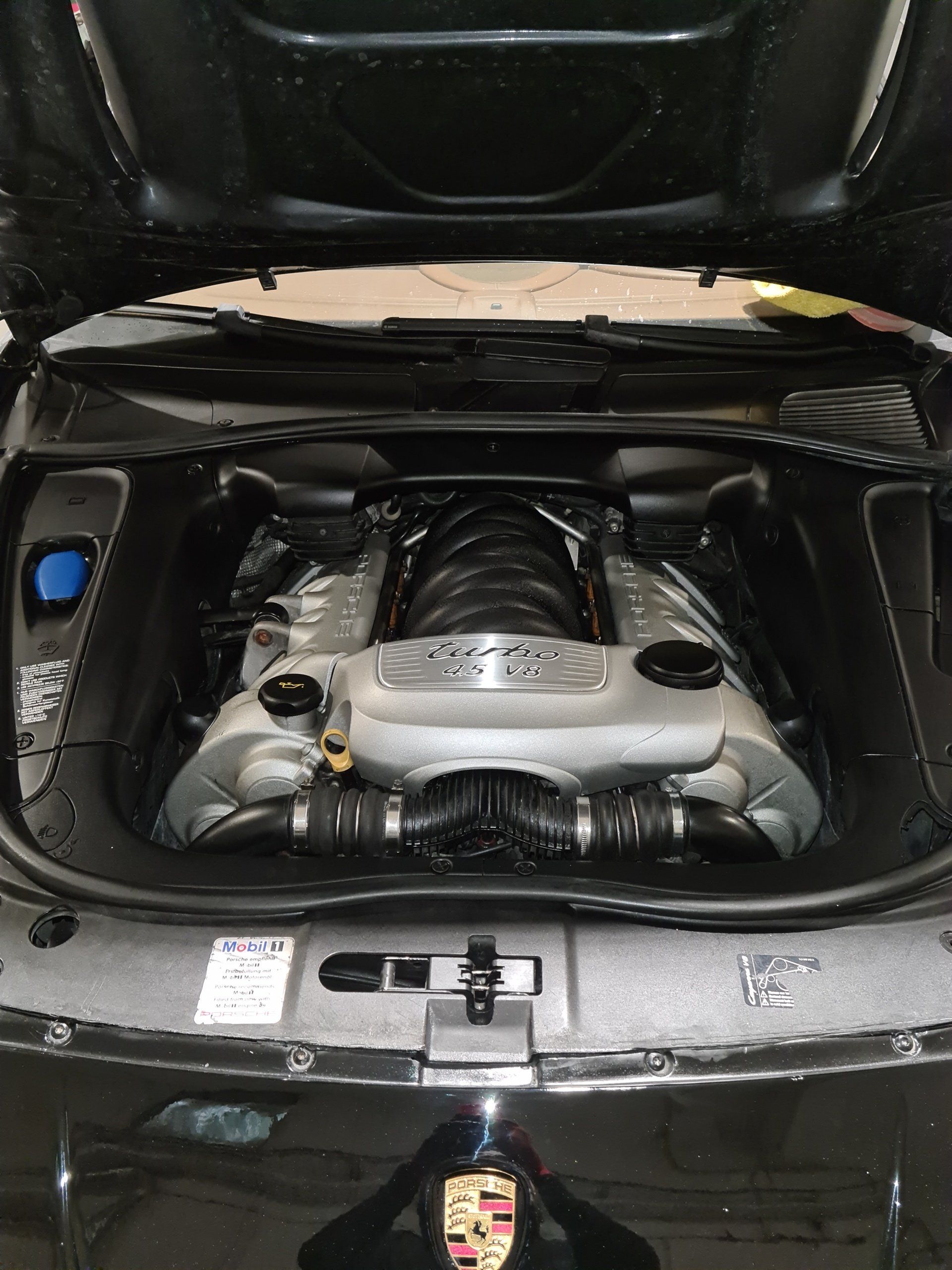 Photo d'un moteur propre