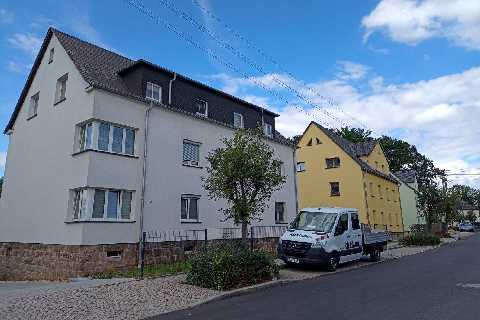 Mehrfamilienhaus der Wohnungsbaugesellschaft Reinsdorf mbH