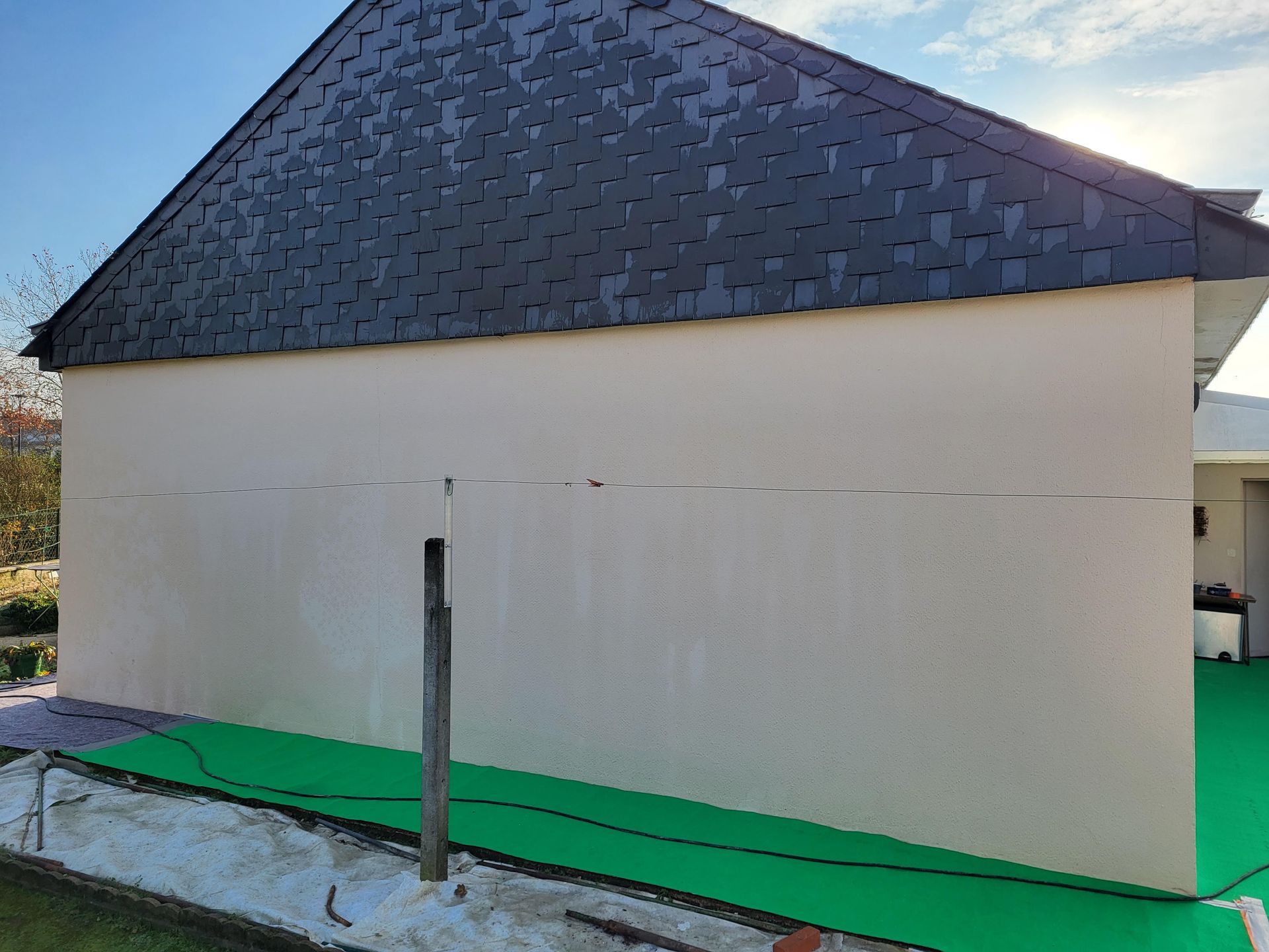AVANT – façade de maison pour des travaux d'ITE