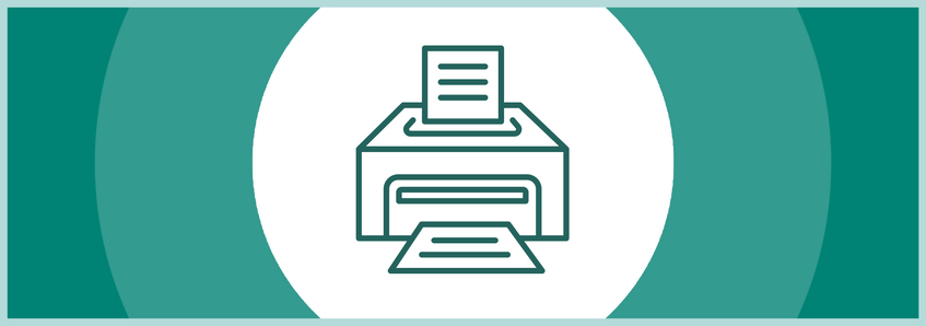 Leistungen: Drucken (Icon)