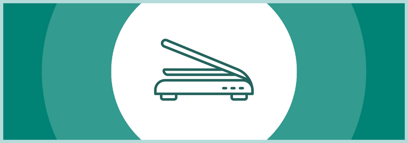 Leistungen: Scannen (Icon)