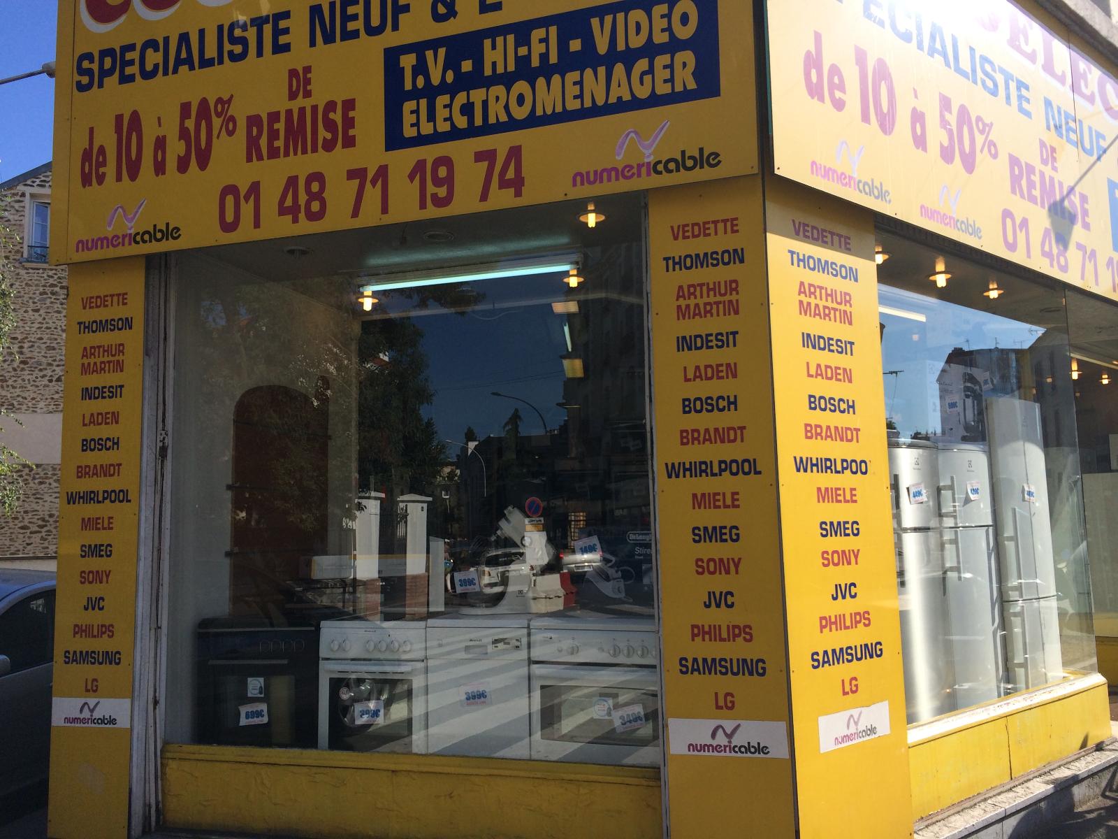 Magasin d'électroménager Cogelec Le Perreux