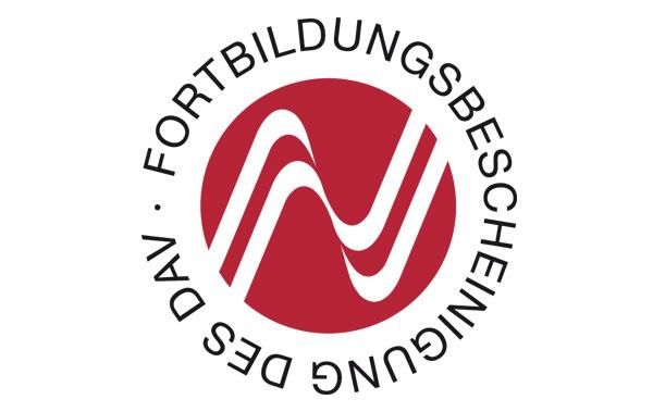 Ein roter Kreis mit dem Buchstaben n darin