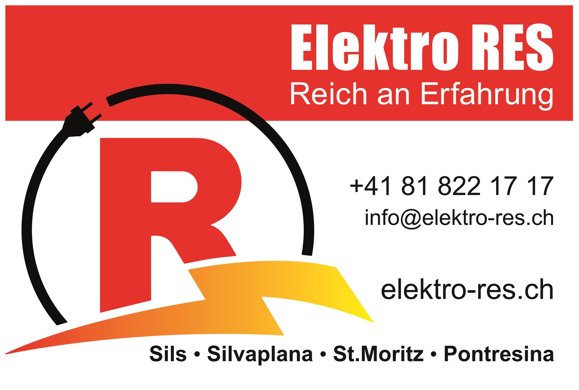 Elektroinstallationen - Graubünden - Elektro RES AG