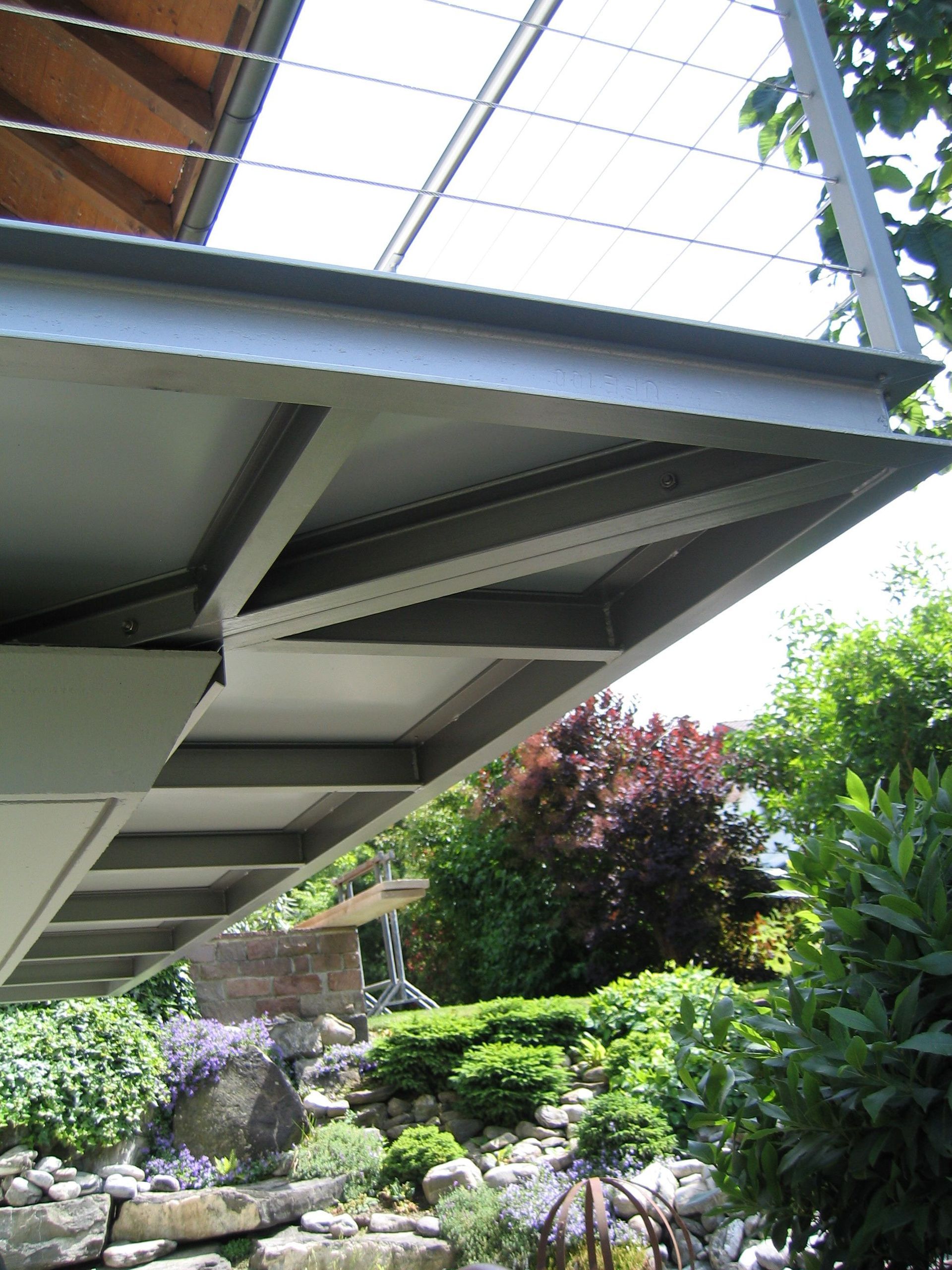 Balkonanbau - Untersicht - Stolz Metallbau AG