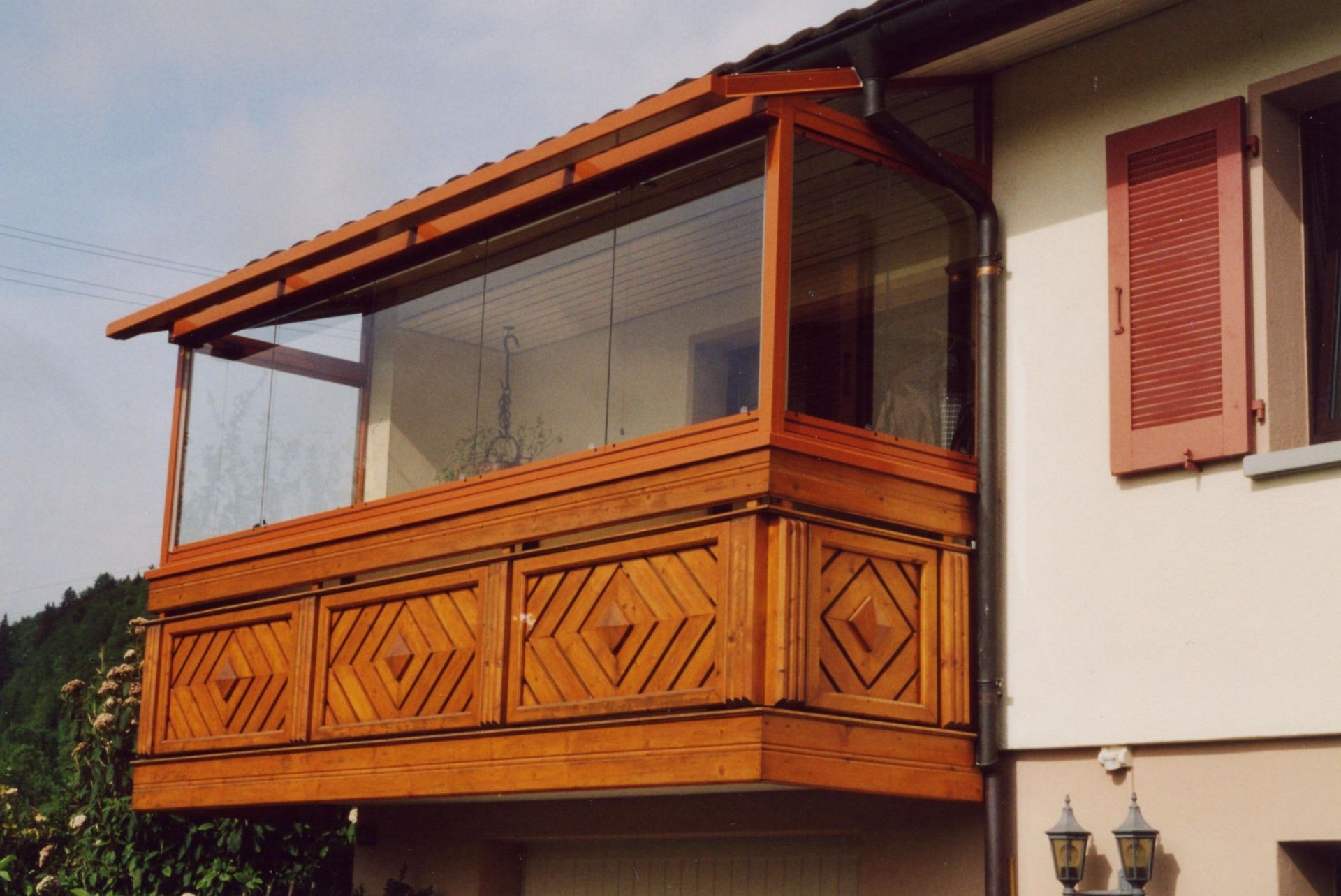 Balkonanbau - Untersicht - Stolz Metallbau AG