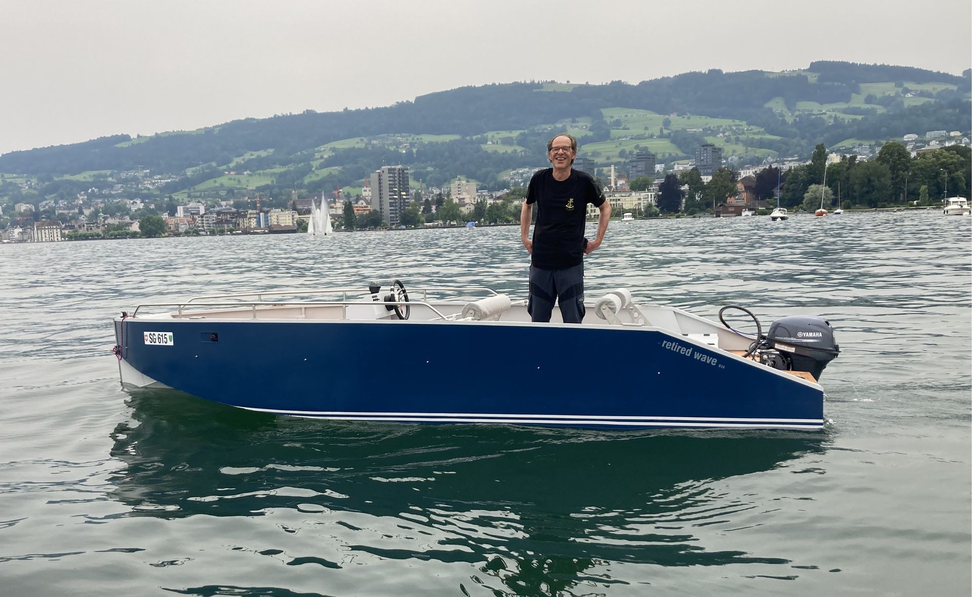 Nach bestandener Bootsabnahme wird nun auf schönes Wetter gewartet, damit noch viele Seemeilen genossen werden können.