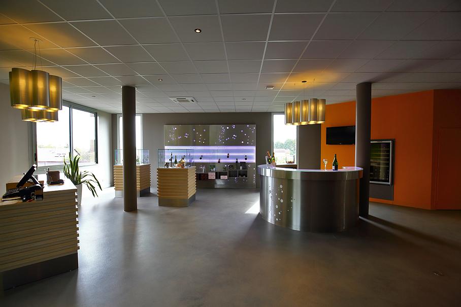 Après création de l'espace