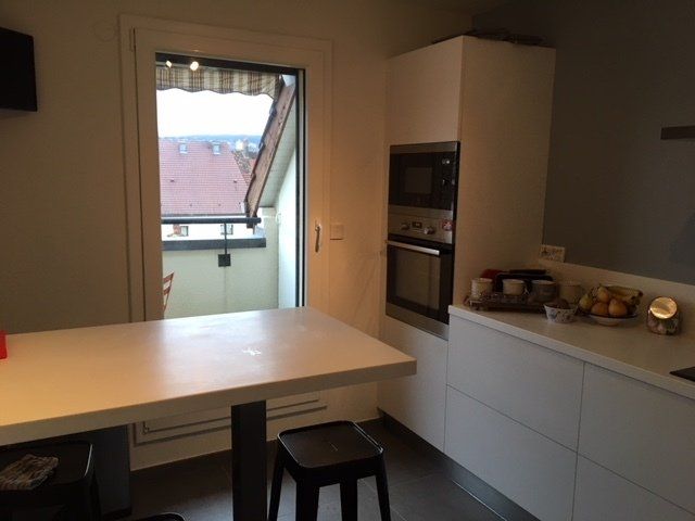 cuisine blanche après