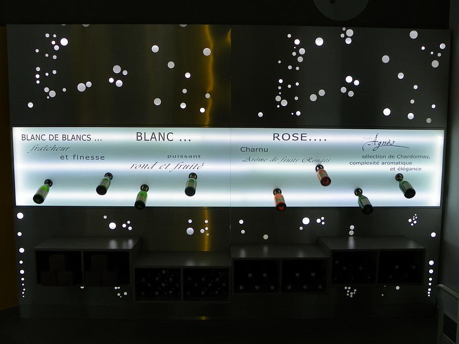 Après création de l'espace