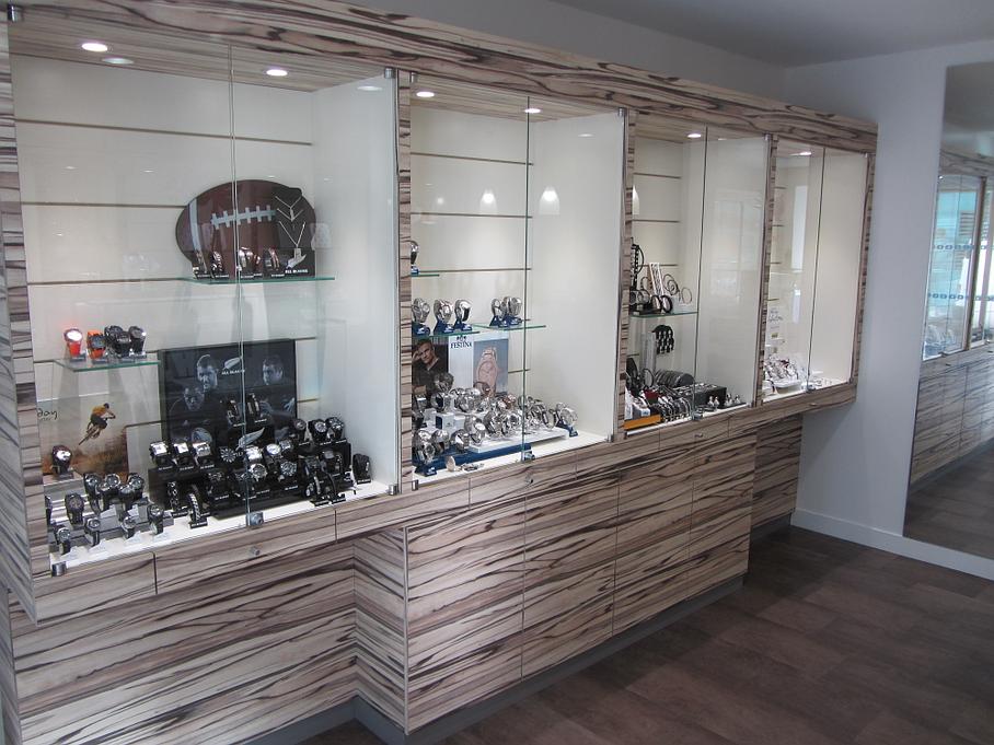 Vitrine boutique après