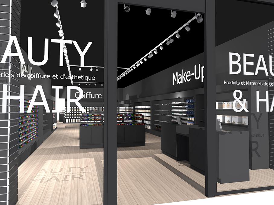 Boutique make up en projet