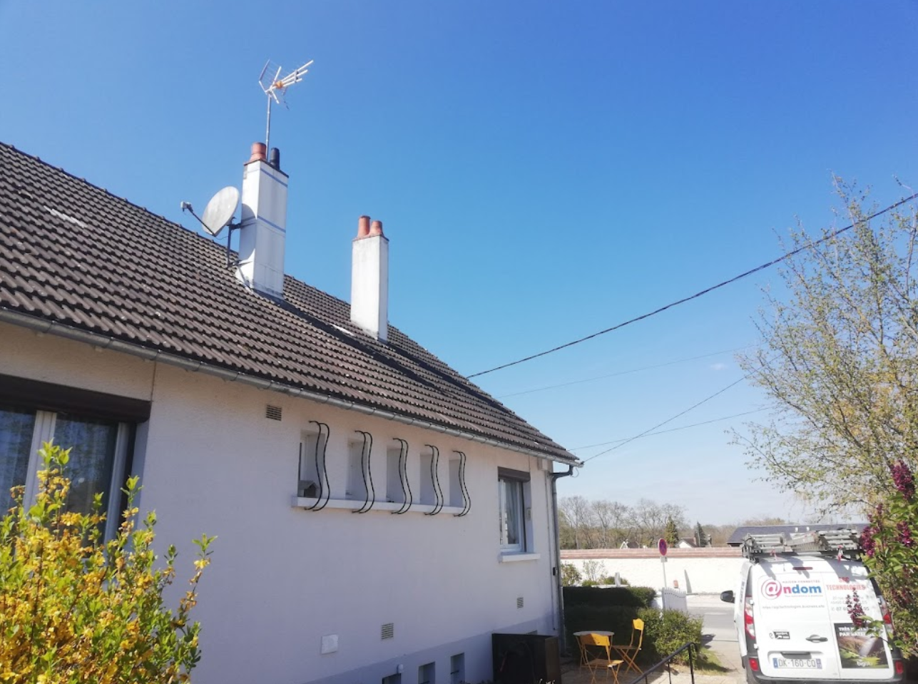 Installation d'antennes à Montargis