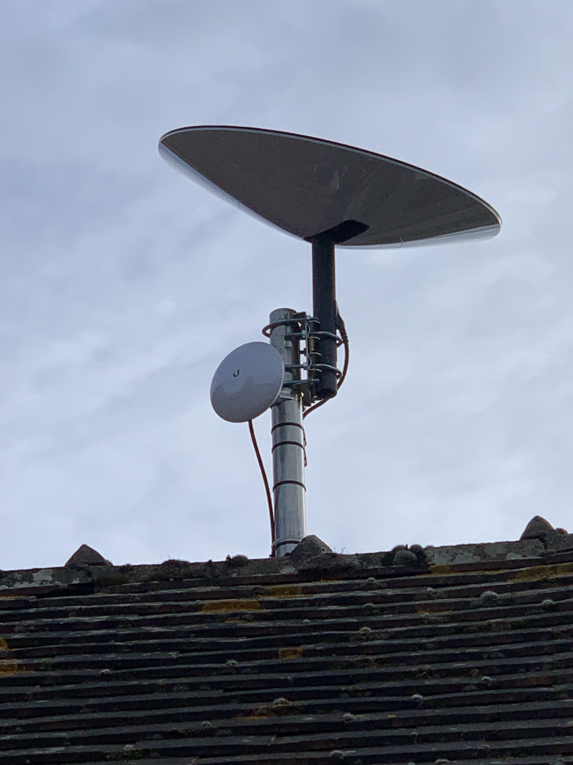 Installation d'antenne parabole