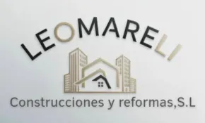 Logo de LEOMARELI; texto “Construcciones y reformas, S.L.”