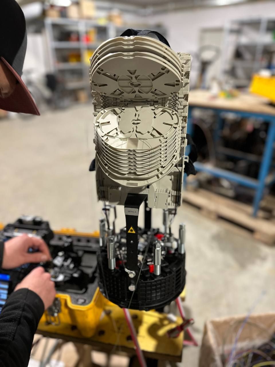 Thomas Herwig – eine Konstruktion für den Kabeleinzug