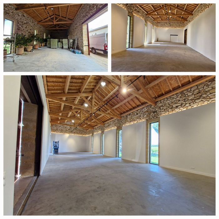 La rénovation d'une galerie d'art