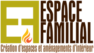 Logo Espace Familial - Création d'espaces et aménagement d'intérieur.