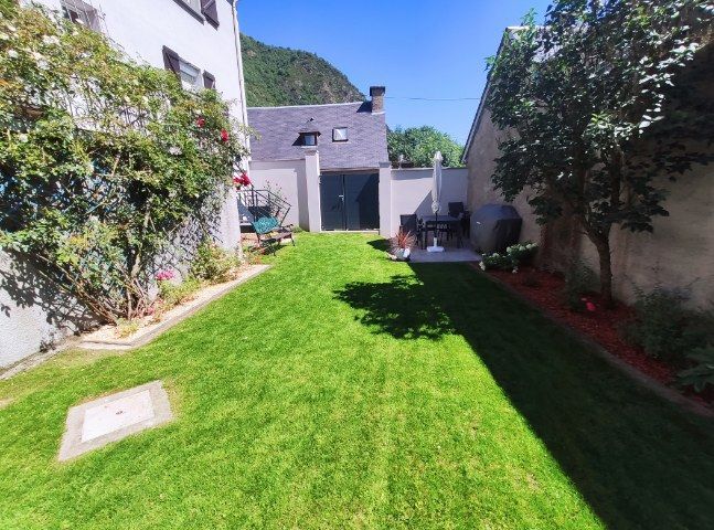 Jardin bien entretenu