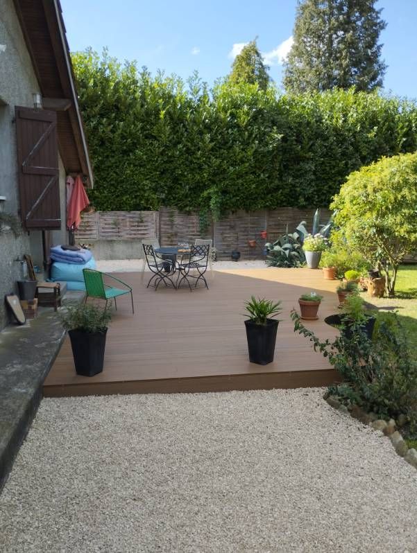 Terrasse en composite