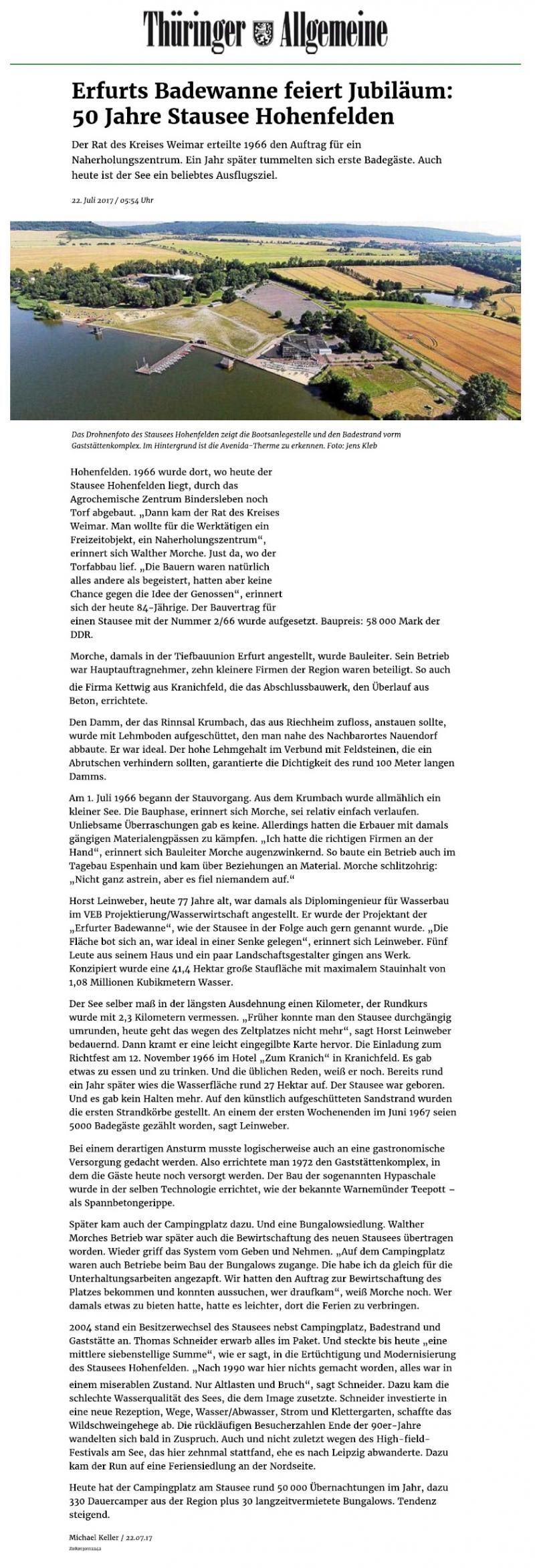 Zeitungsartikel