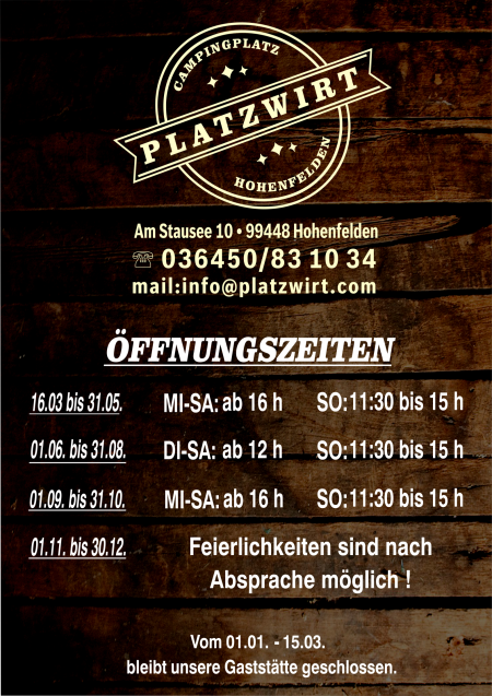 Campinggaststätte Platzwirt