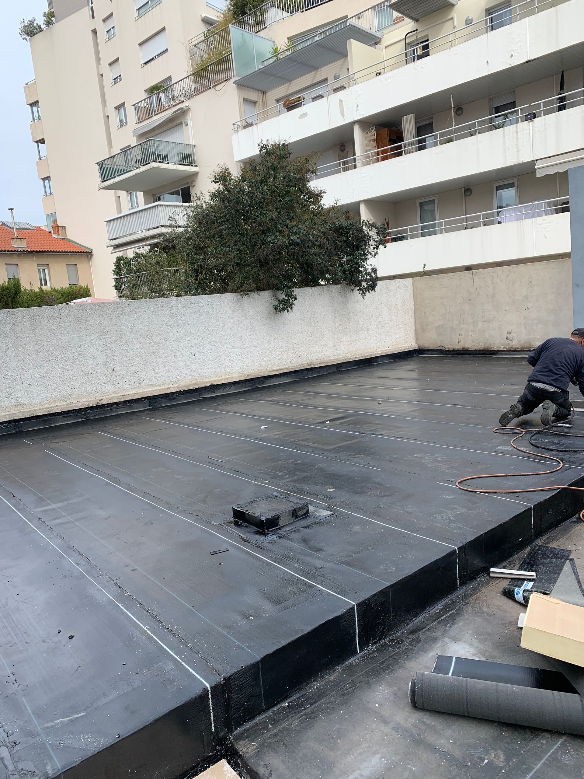 Etanchéité toit terrasse