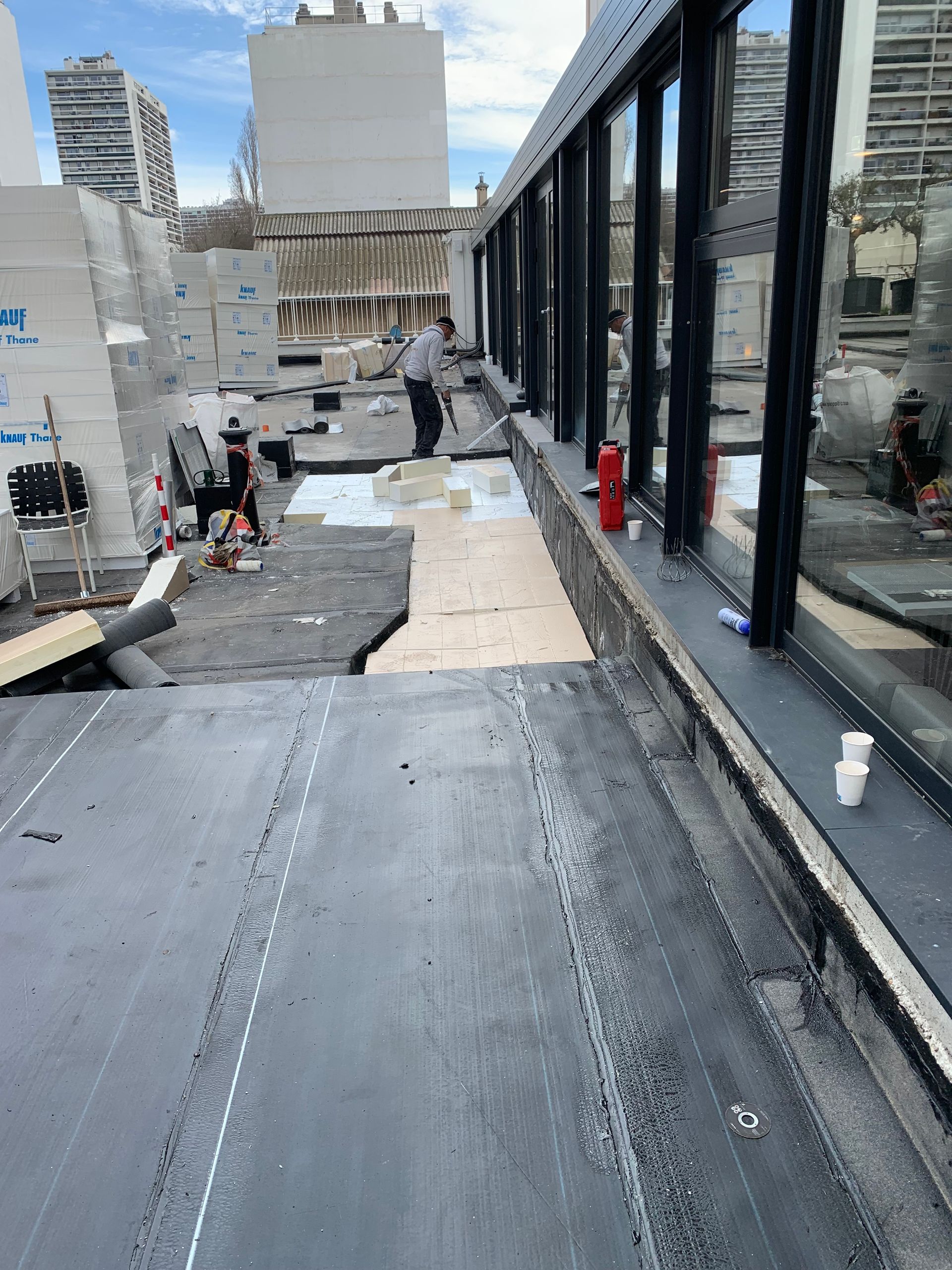 Etanchéité toiture terrasse