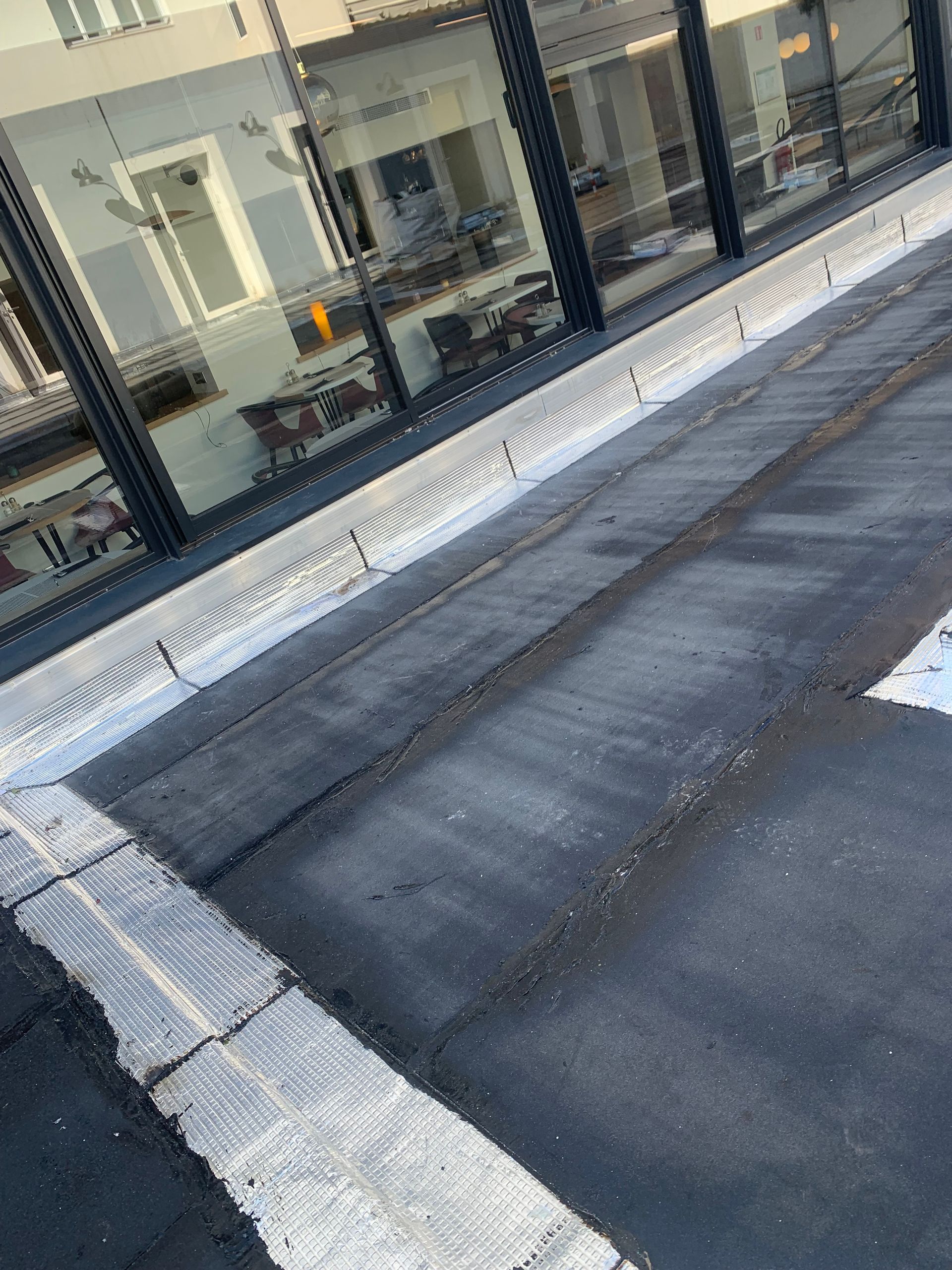 Jointure de murs étanches