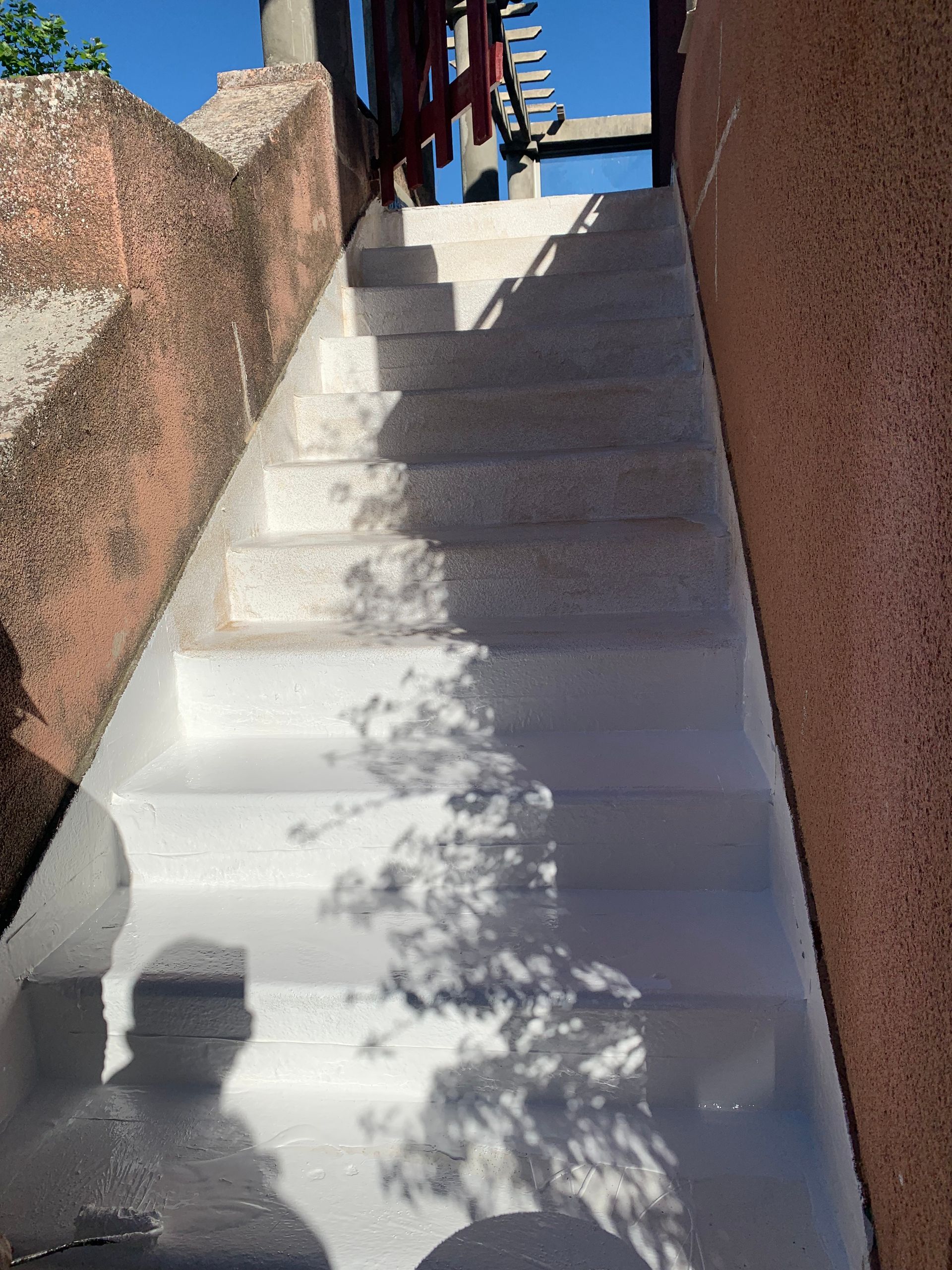 Rénovation escalier extérieur