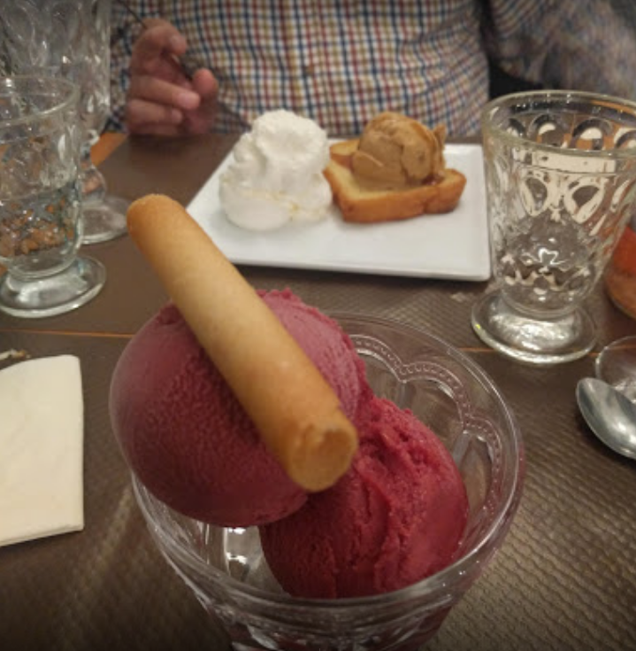 Dessert boules de glace