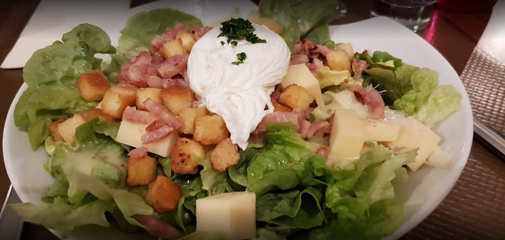 Salade et burrata