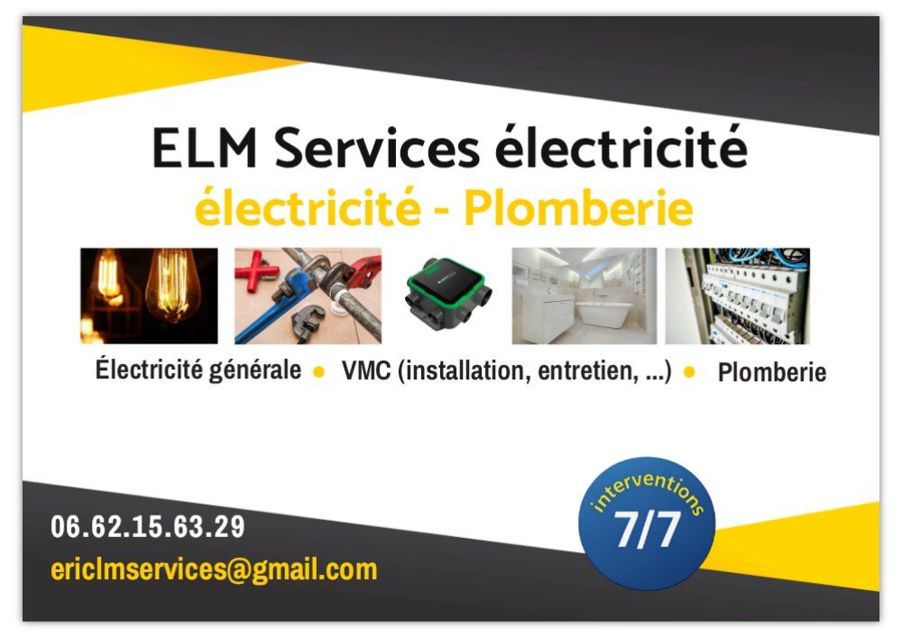 Logo ELM Services &eacute;lectricit&eacute;