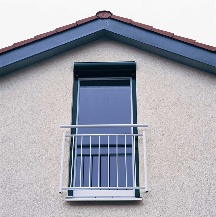 Fenster mit Ballustrade