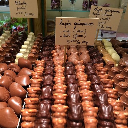 Création en chocolat par Les Airelles à Ambert