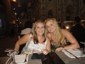 Meal in Florence