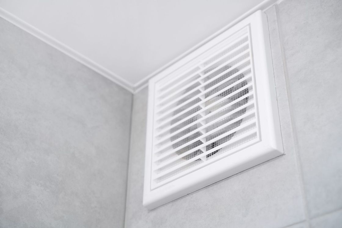 Photo d'une grille de ventilation pour aérer la pièce