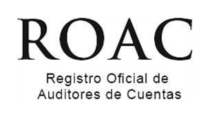 The logo for roac registro oficial de auditores de cuentas