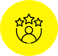 Icon Kundenzufriedenheit