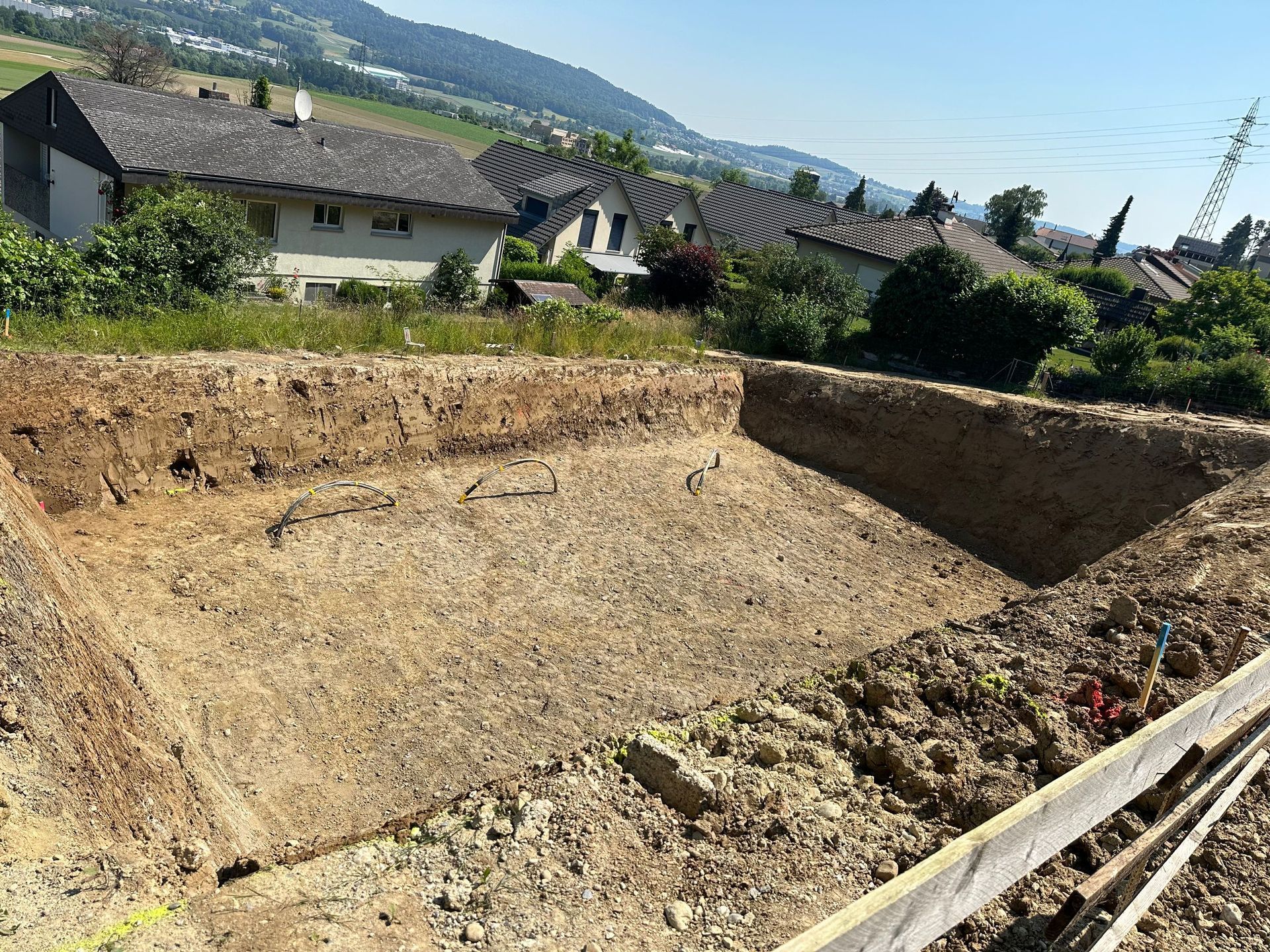 erledigte Arbeit von Grabarbeit