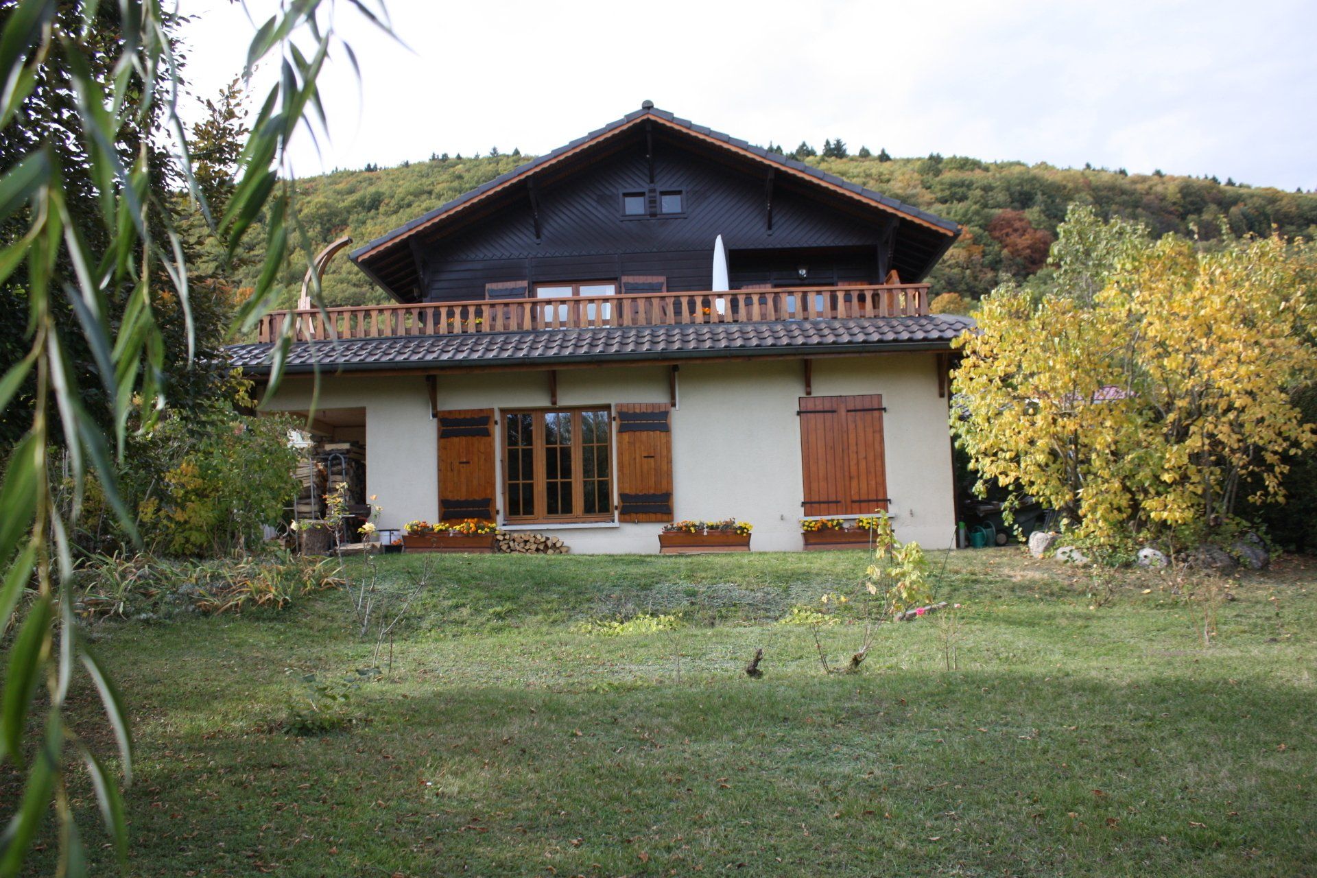 Chalet de montagne et son jardin